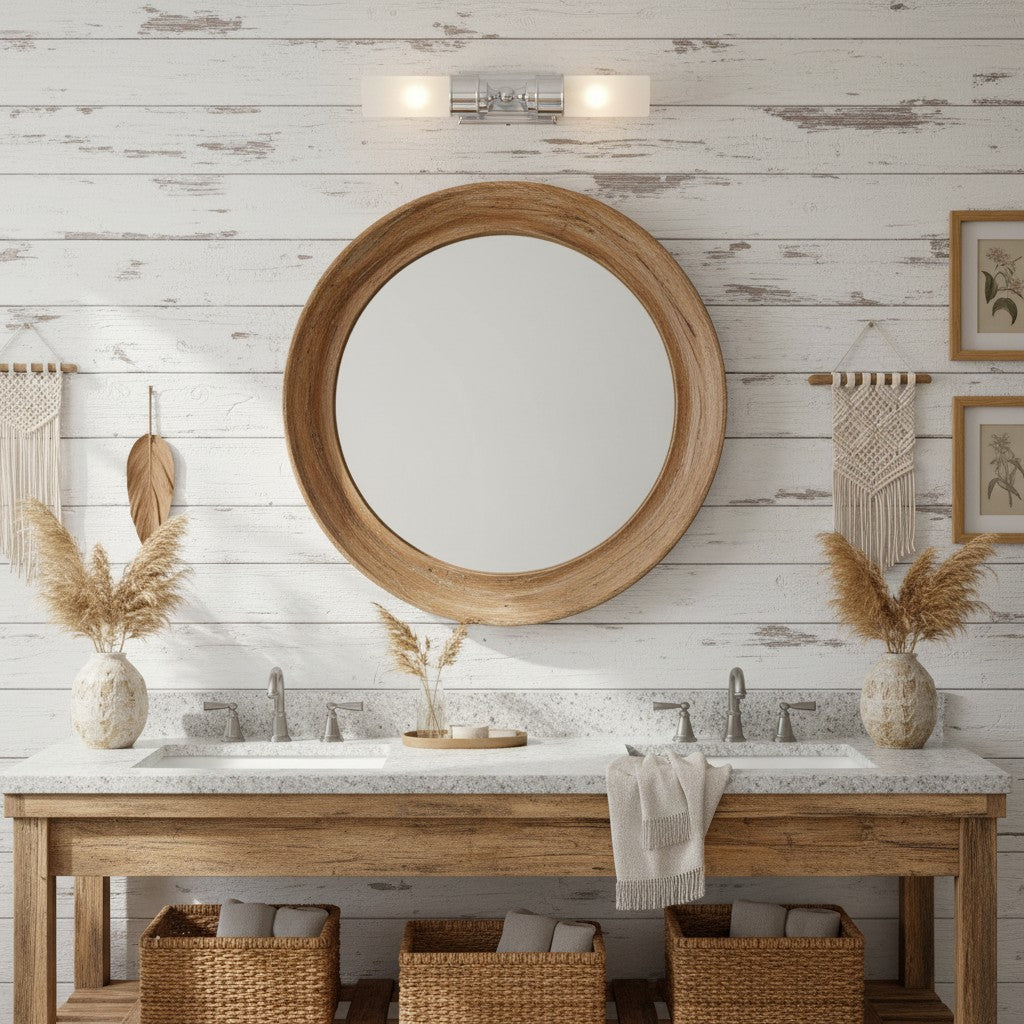 Freyza | Glass Wall Sconce – Contemporary Living Room Hallway