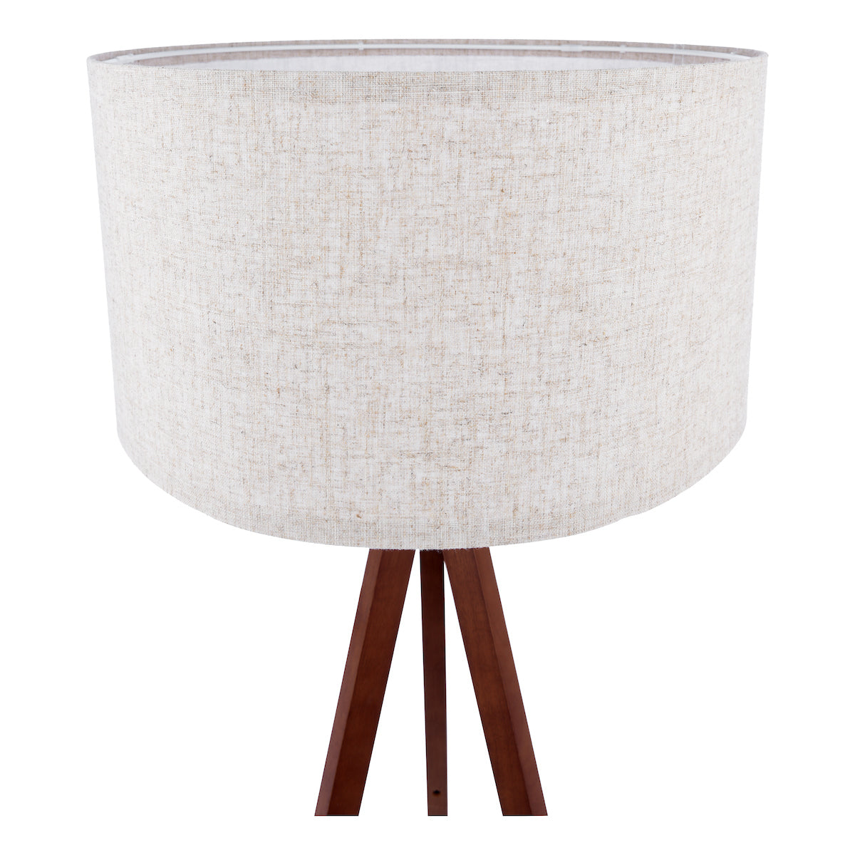 Freyza - Dar Armitage Tripod Floor Lamp Dark Wood With Shade