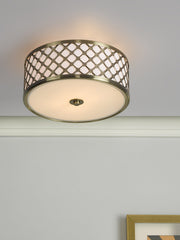 Freyza - Dar Civic Small Flush Ceiling Light