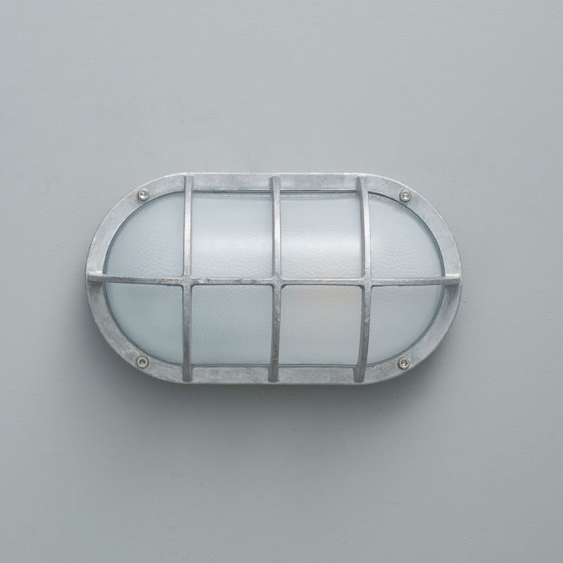 Freyza – Davey Lighting ovales Aluminium-Schottlicht 8122