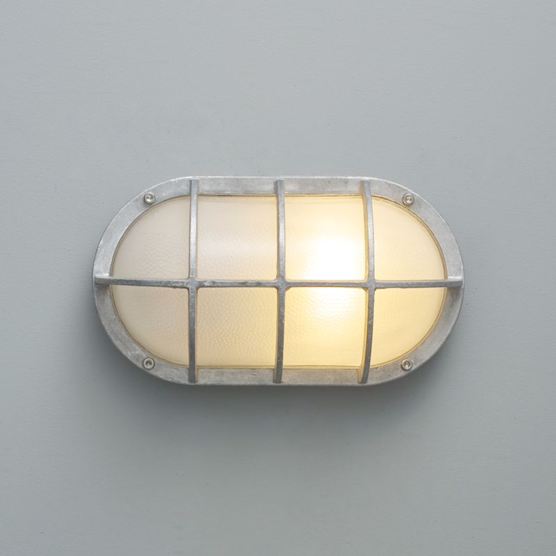 Freyza – Davey Lighting ovales Aluminium-Schottlicht 8122
