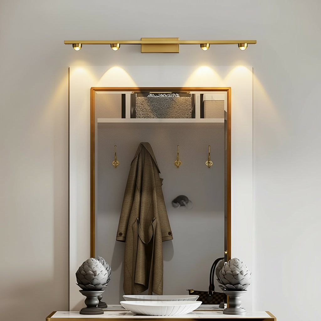 Modern Copper Wall Washer | LED Projection Sconce (3-Light/4-Light)