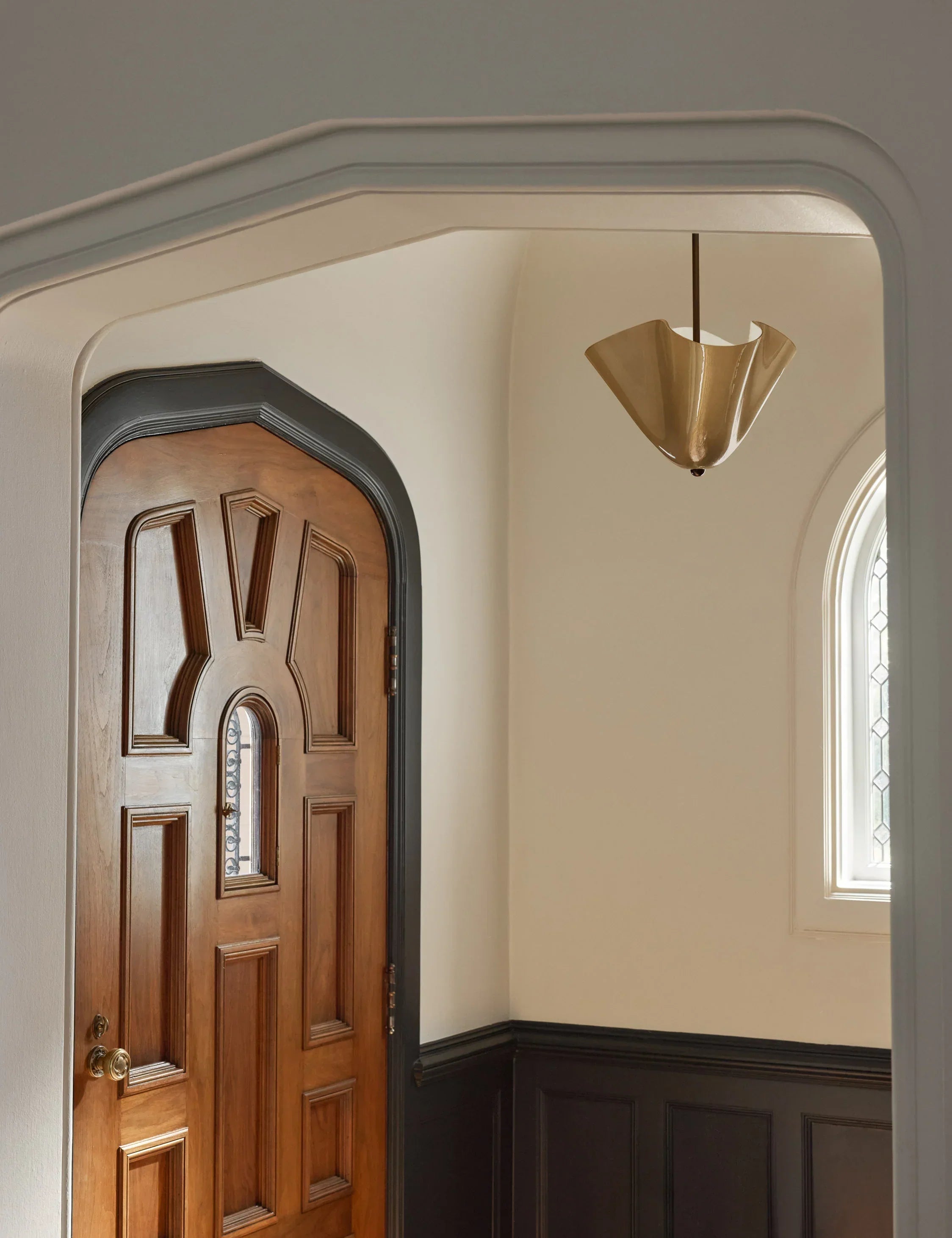 Freyza | Brass Gold Pendant Light – Kitchen Dining Room