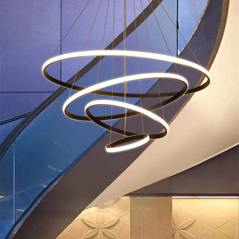 Freyza | Suspension annulaire moderne Zin – Éclairage moderne pour cuisine et salle à manger