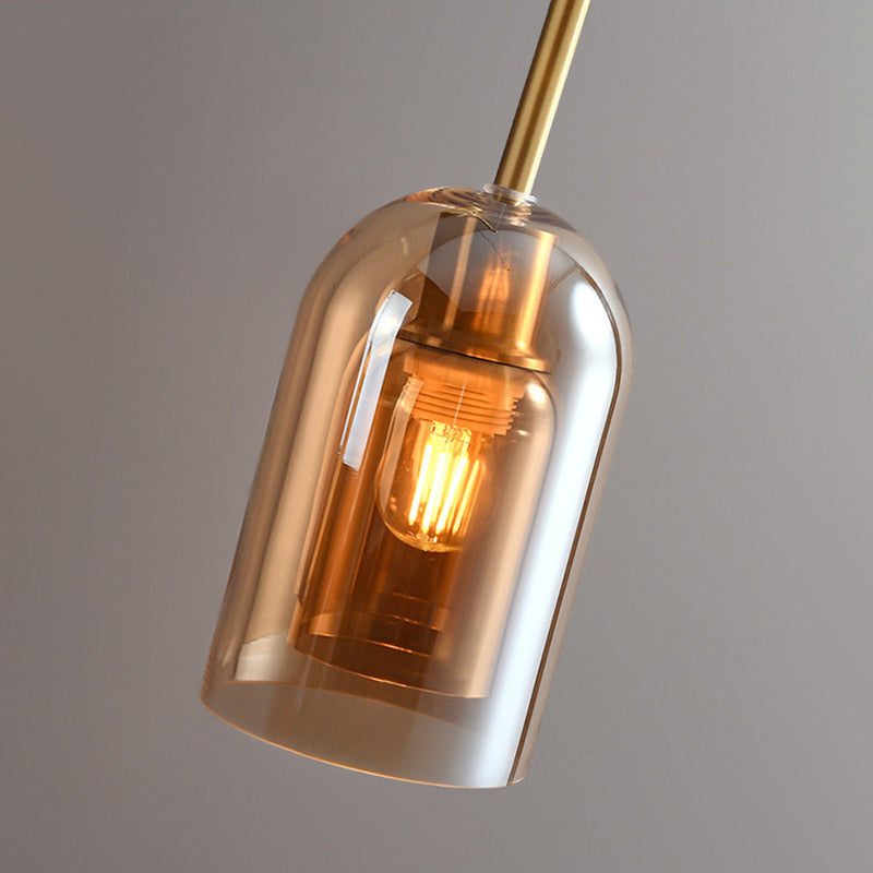 Freyza | Plafonnier affleurant en verre – Moderne pour chambre, couloir et cuisine