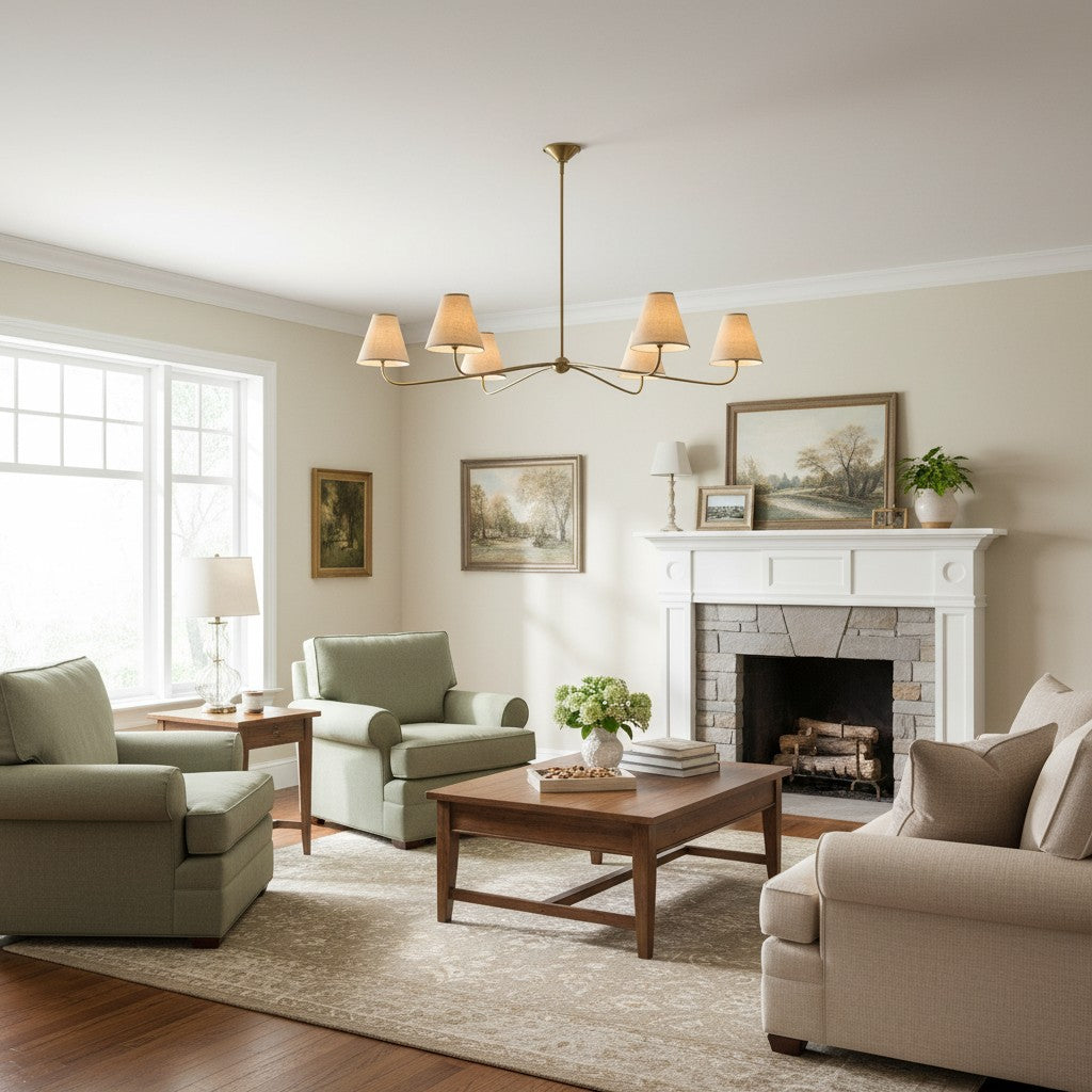 Freyza | Kronleuchter – Traditionelles Esszimmer, Wohnzimmer