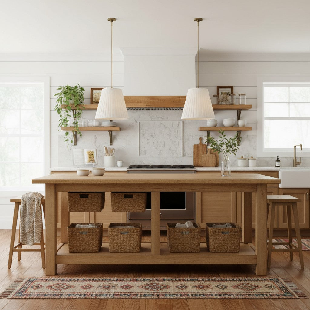 Freyza | Grace Fabric  Pleated Shade Pendant Light