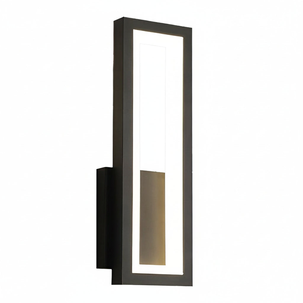 Freyza - Modern Linear LED Wall Sconce – Minimalist Iron & Acrylic Rectangular Wall Light