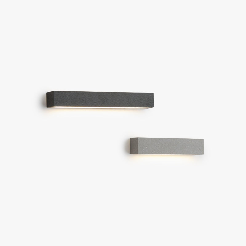 Freyza | Fyra applique murale extérieure LED noire et blanche – jardin, porche, extérieur