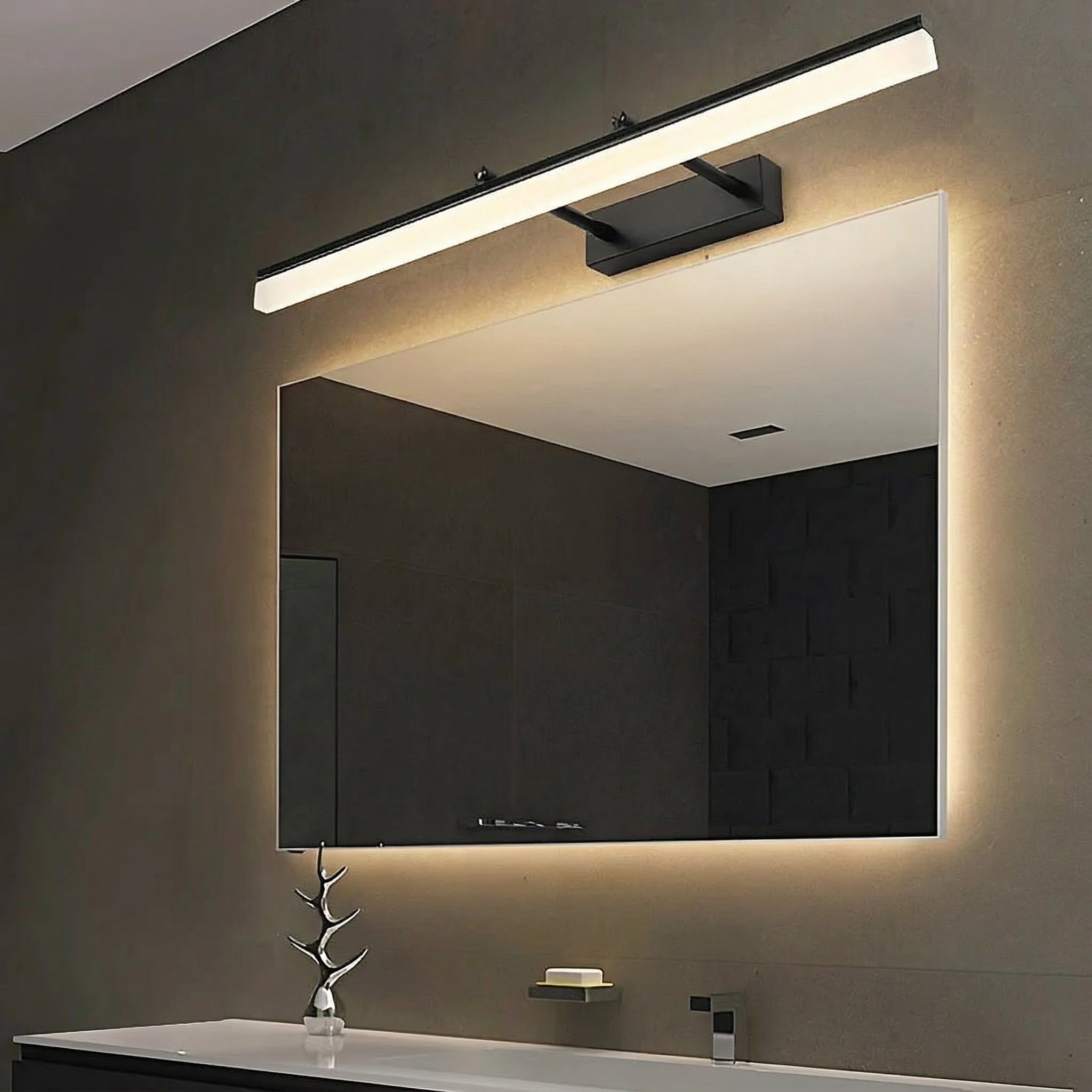 Freyza - LED Bathroom Vanity Light Bar Linear Mirror Sconce Adjustable 40cm-90cm / 16in-35in