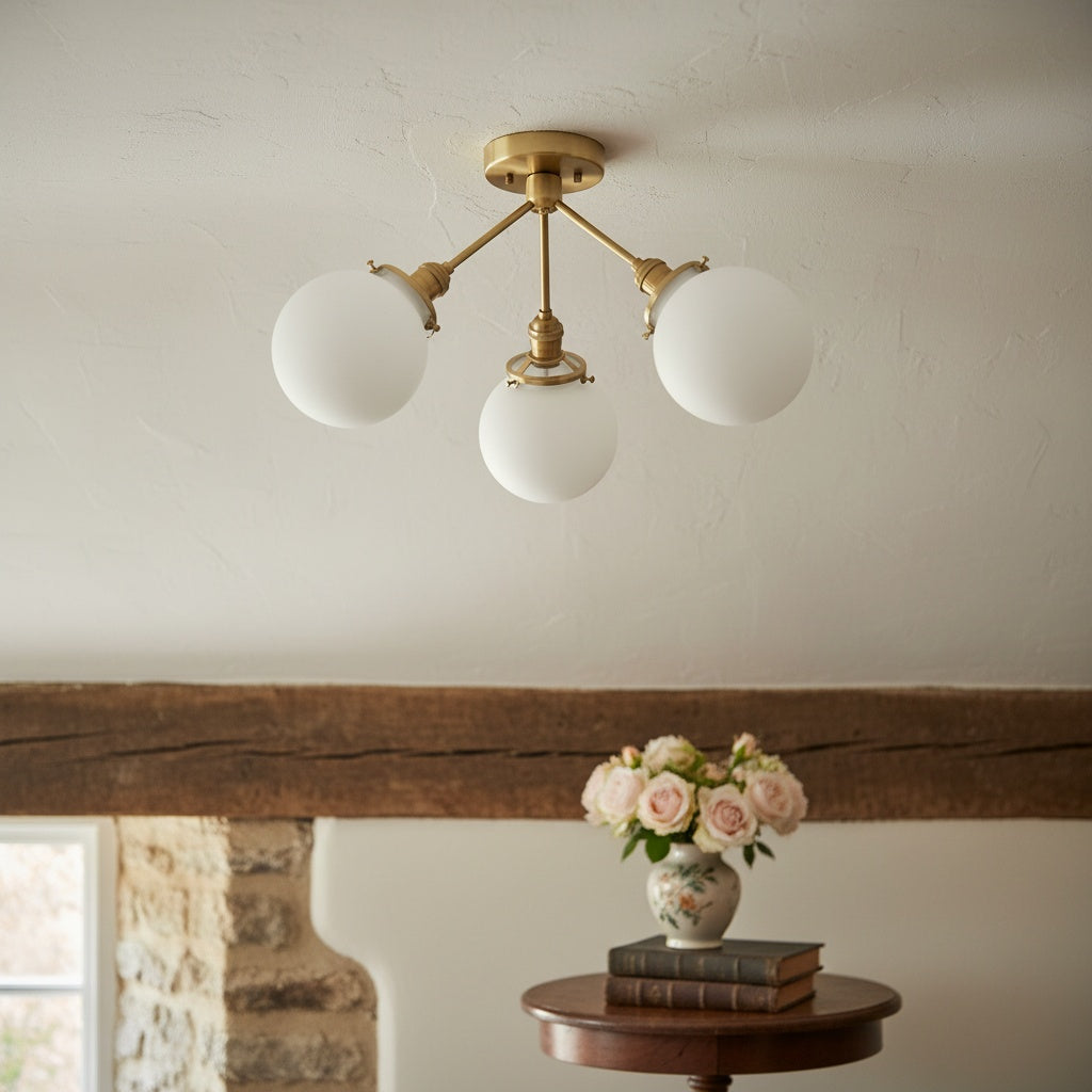 Freyza | Opal Ceiling Light – Bedroom Living Room