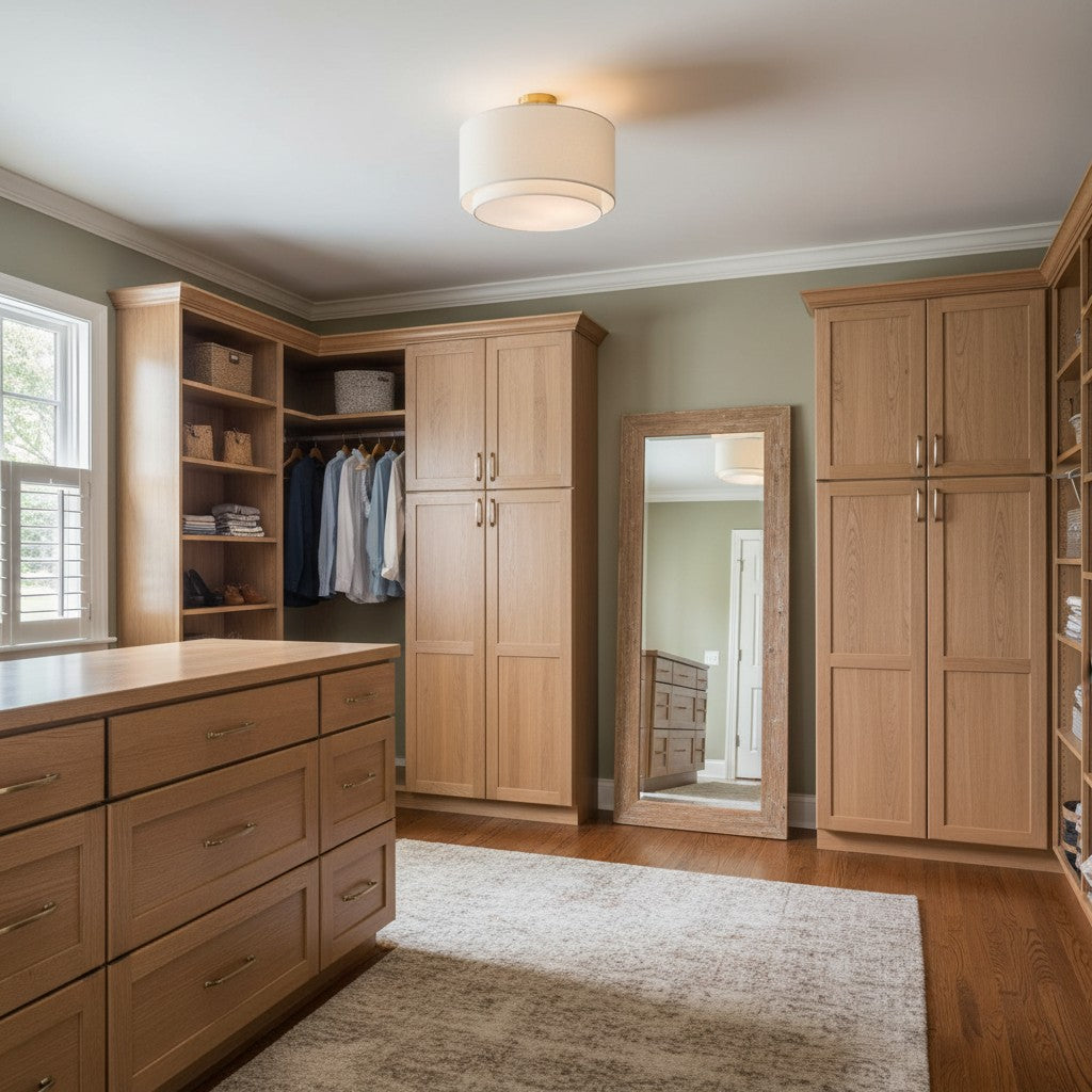 Freyza | Fabric Flush Mount Ceiling Light – Contemporary Bedroom Hallway Kitchen