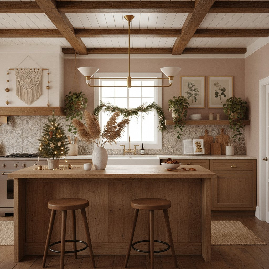 Freyza | 2-Light Linear Chandelier – Modern Kitchen Island Dining Room