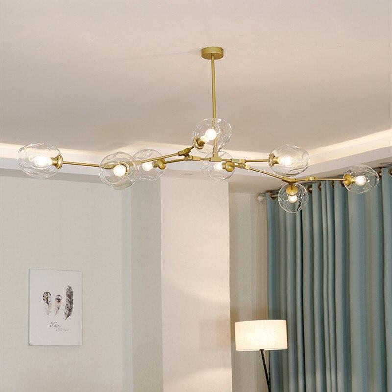 Freyza | Kirae Nordische moderne Glas-Pendelleuchte – moderne Küche und Esszimmer