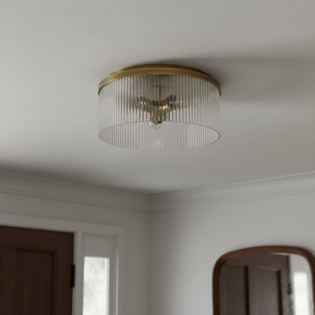 Freyza | Glass Ceiling Light – Bedroom Living Room
