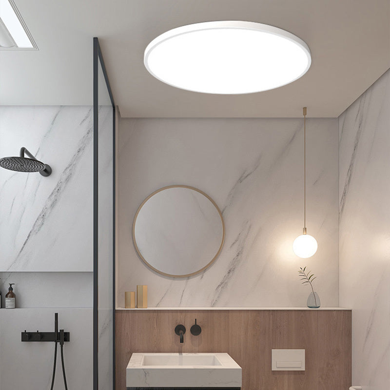 Freyza | Yani Round Bathroom Flush Mount Ceiling Light – Bedroom Hallway Kitchen