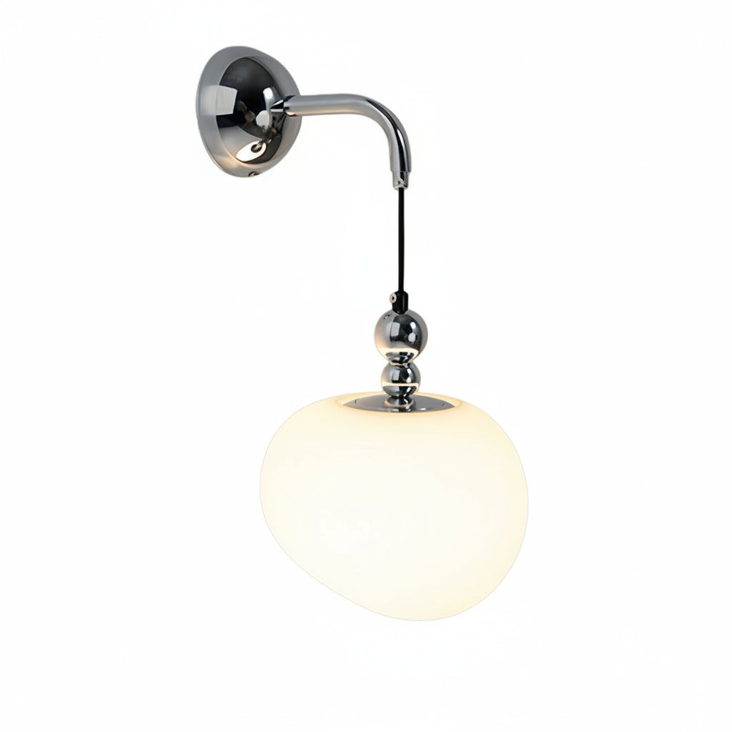 Freyza - LED Wall Sconce – Art Deco Iron White Gold Silver Rose Gold (3-Step Dimming & 13x20cm)