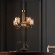 Freyza - Endon Berenice 5lt lustre en laiton antique