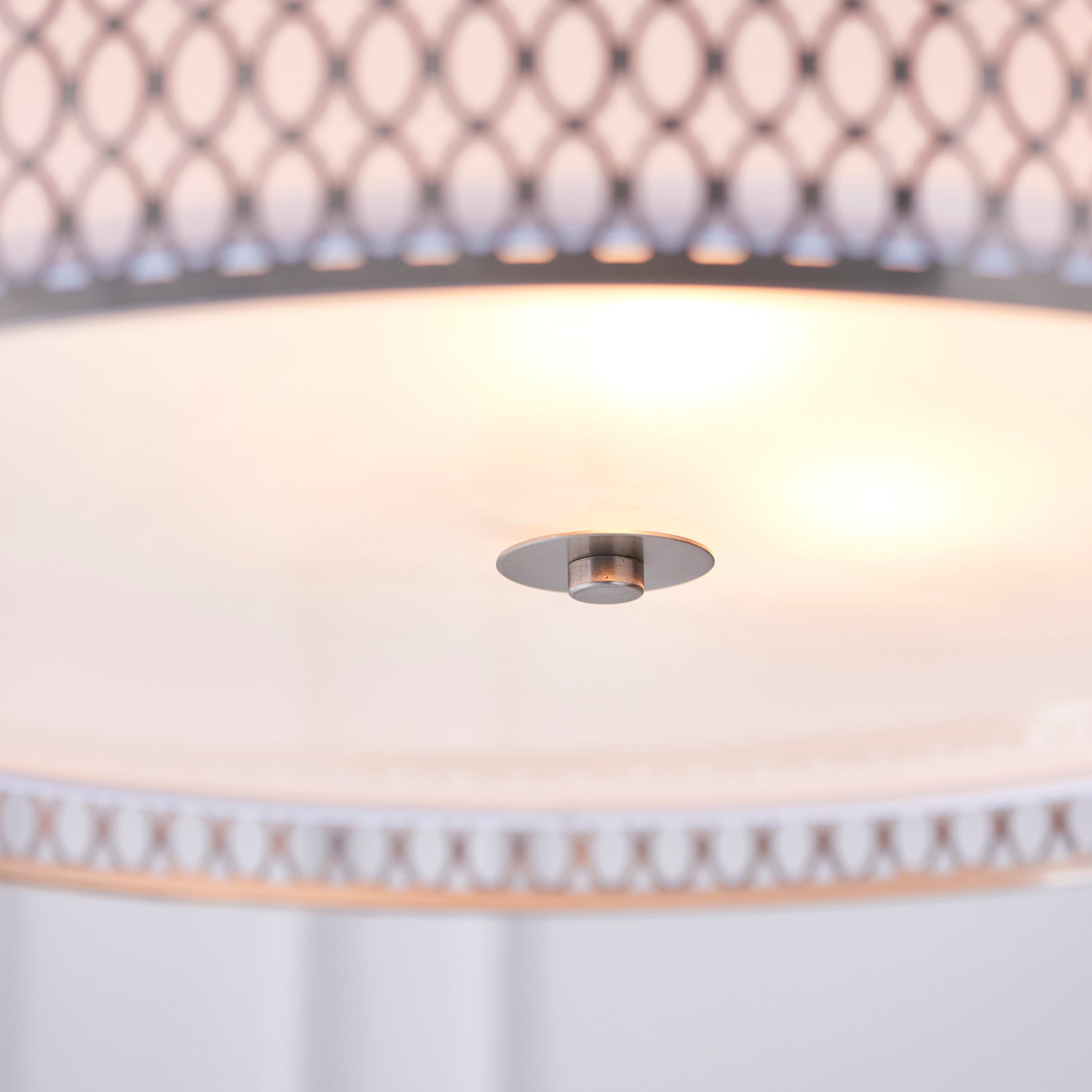 Freyza - Endon Cordero 3lt Pendant Satin Nickel