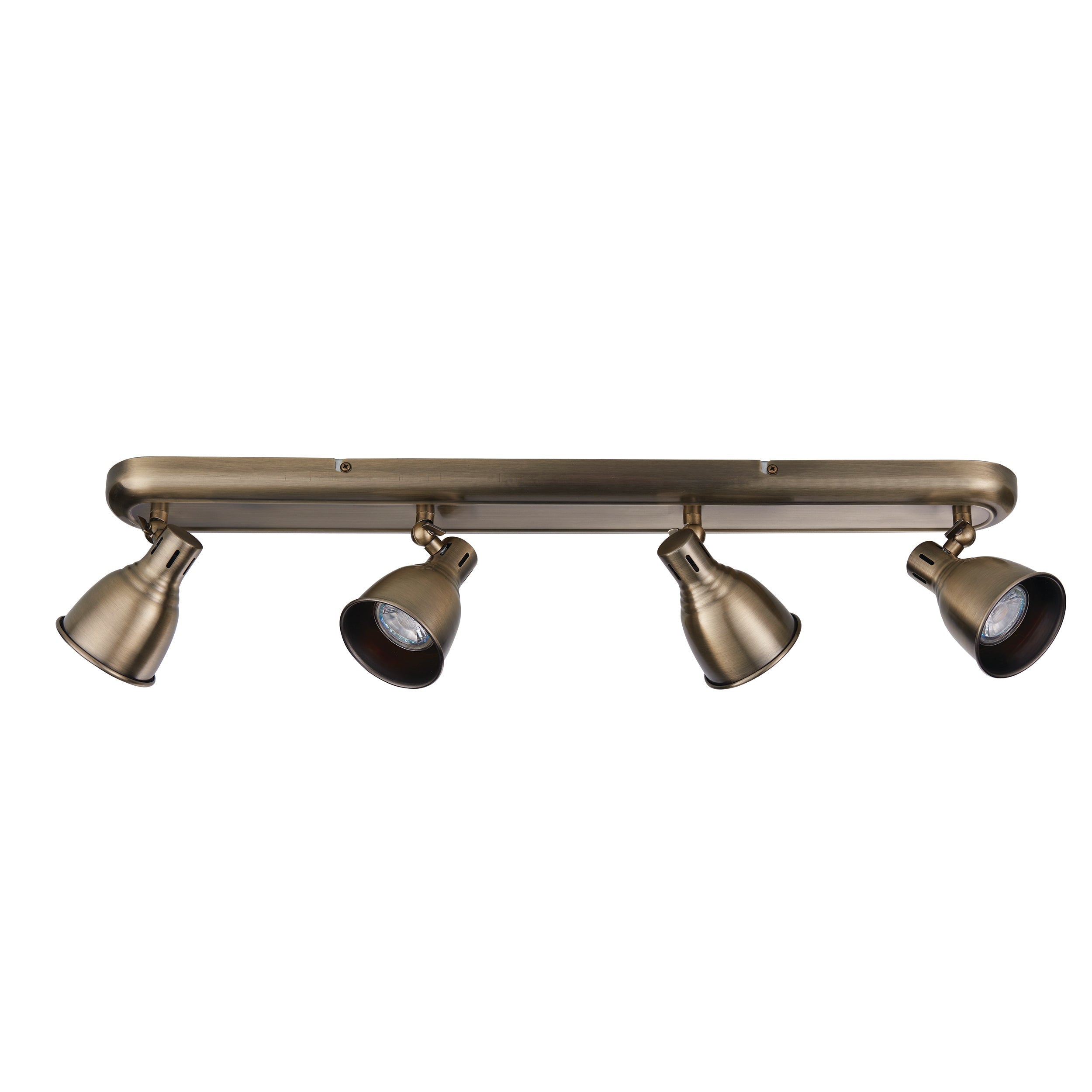 Freyza - Endon Westbury 4 Bar Spot Antique Brass