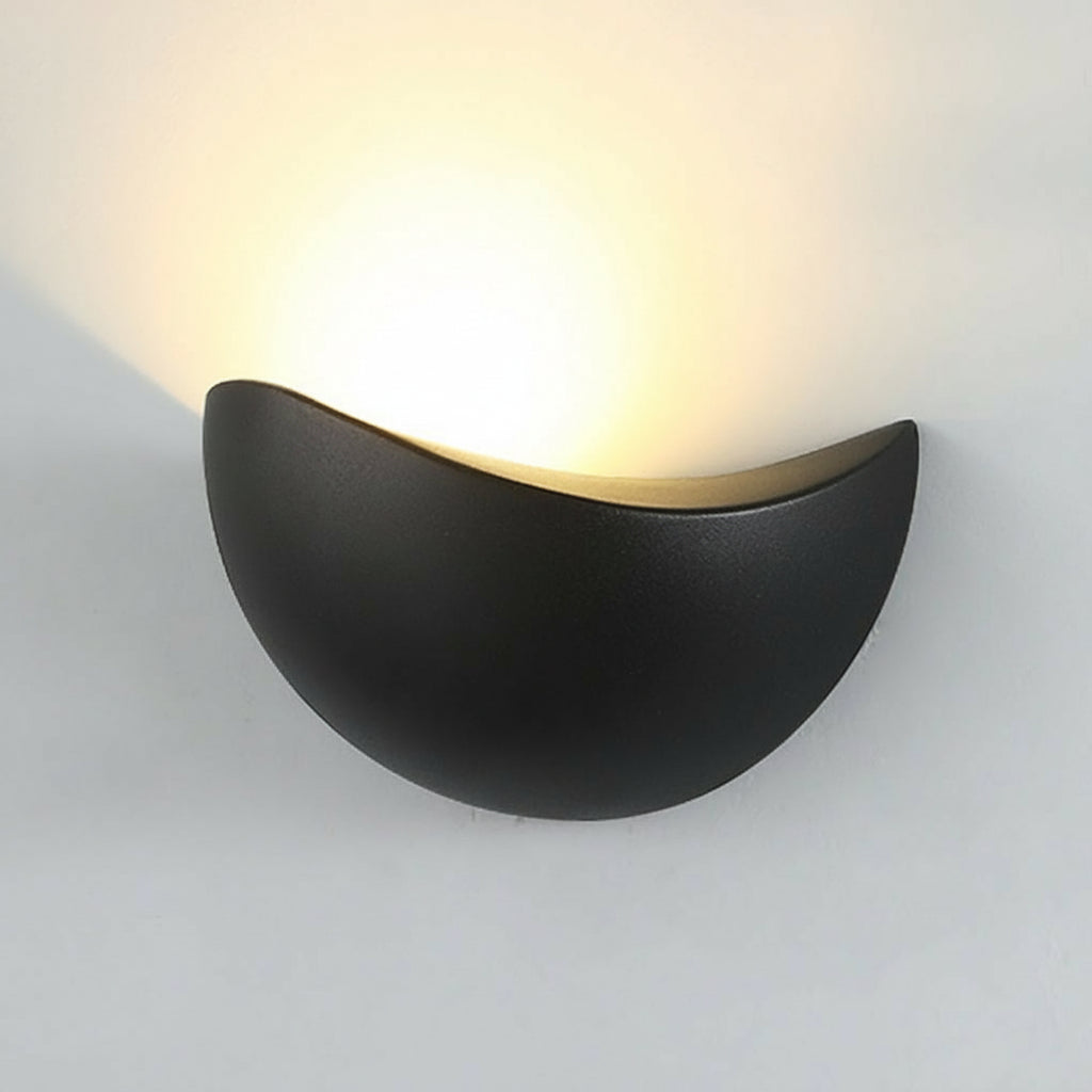 Freyza - Modern Aluminum Outdoor Wall Sconce - Waterproof Up/Down LED Light