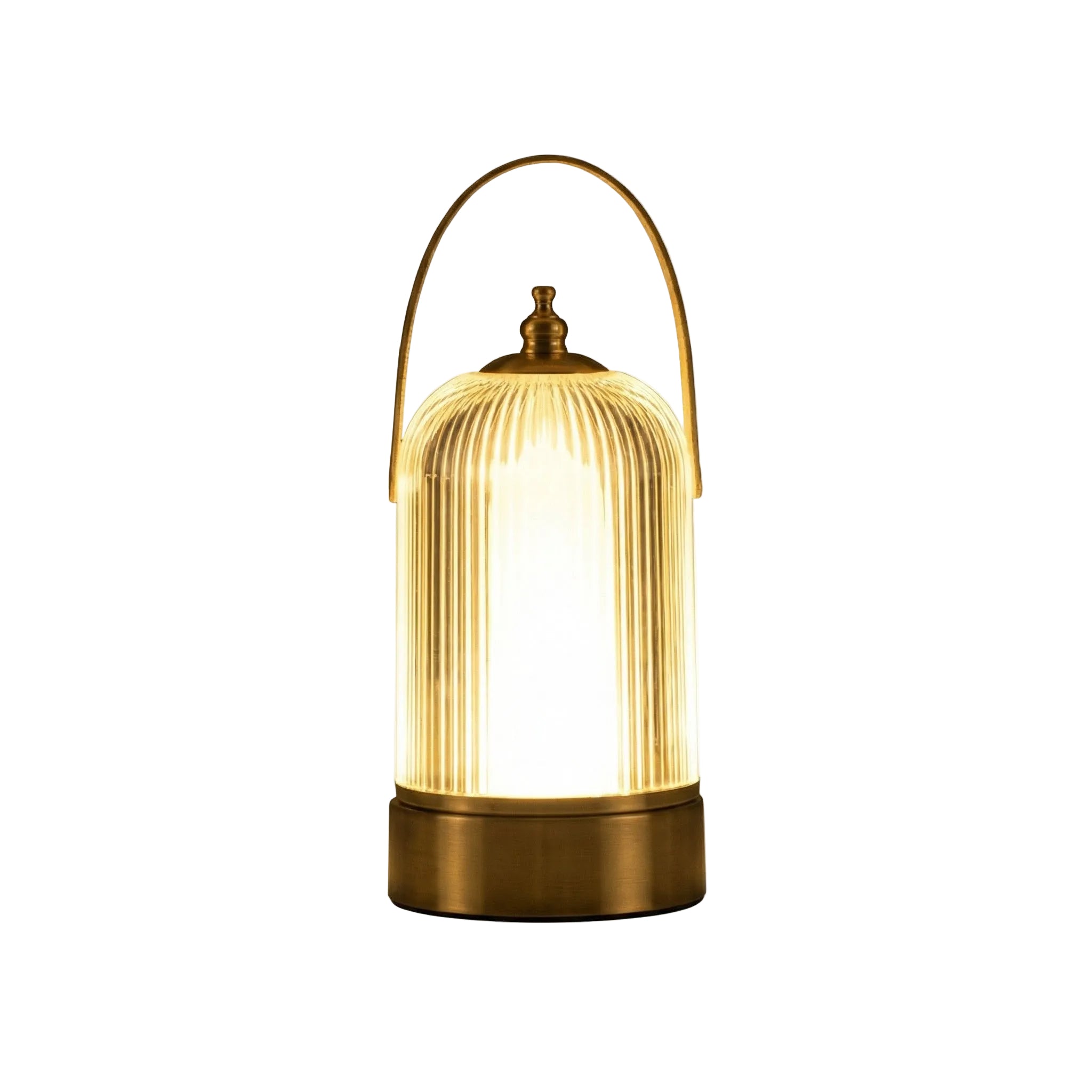 Freyza - LED Table Lamp Birdcage Lantern Portable Cordless Rechargeable Touch Dimmable 24cm / 9.4in
