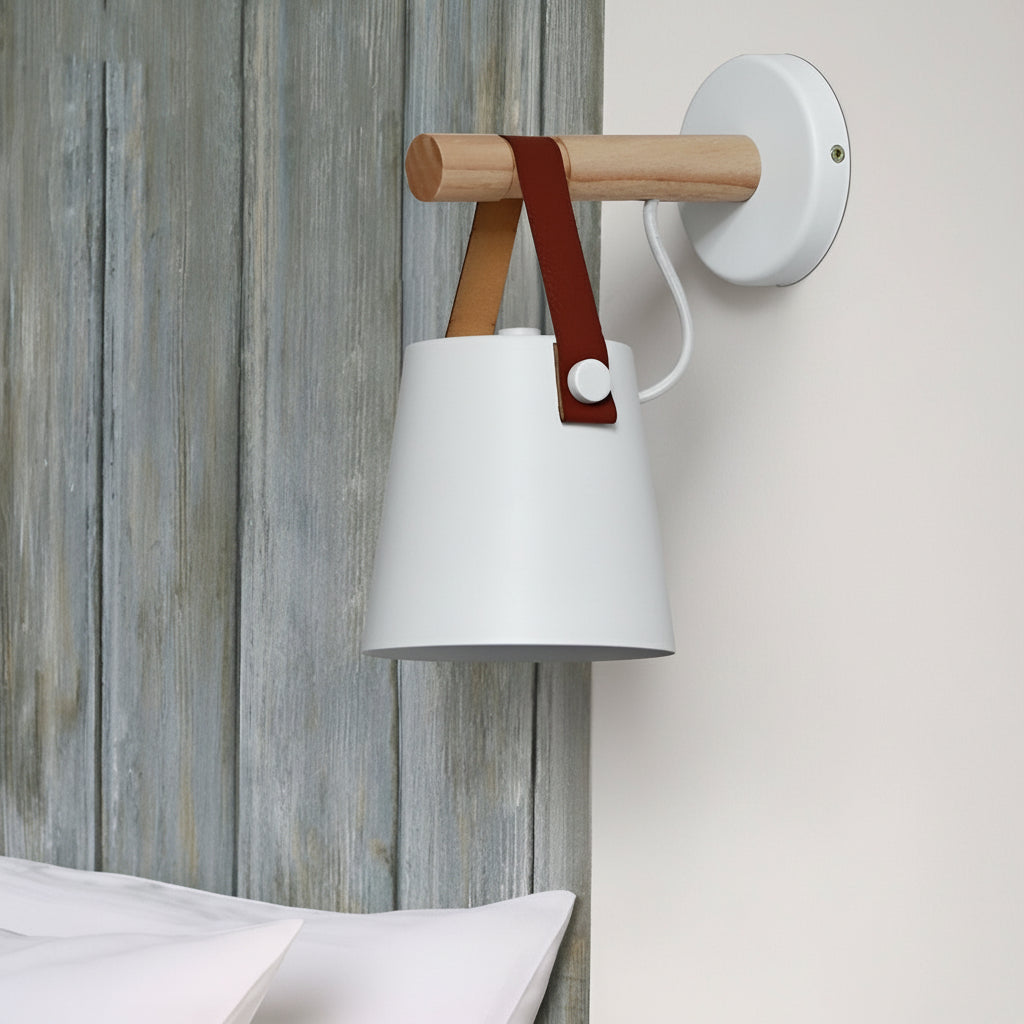 Freyza - Modern Nordic Plug-In Swing Arm Wall Sconce – Adjustable Iron Bedside Reading Light
