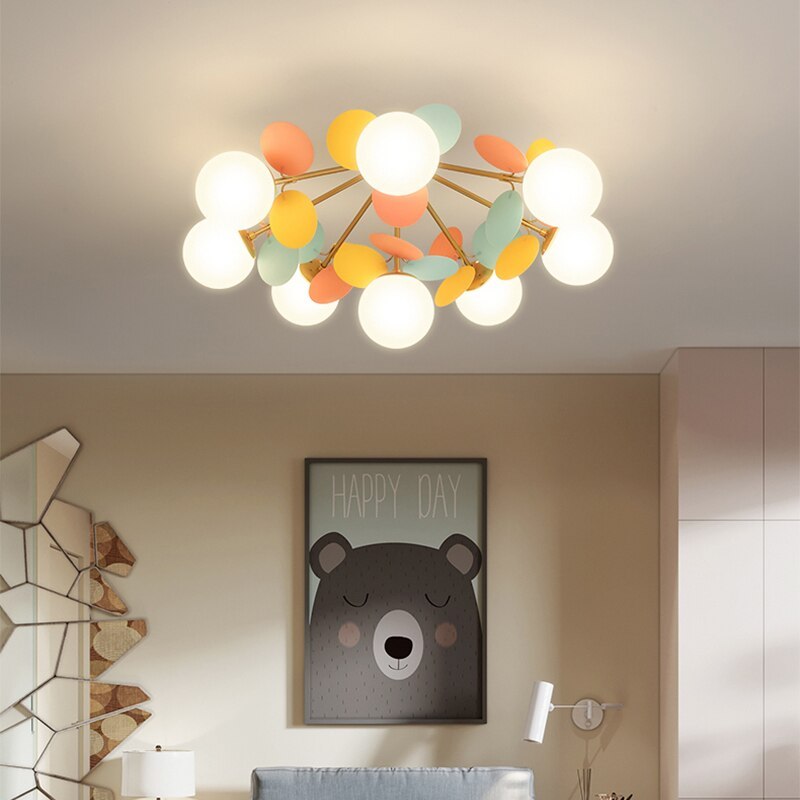 Freyza | Plafonnier affleurant à plusieurs lumières – Chambre, couloir, cuisine