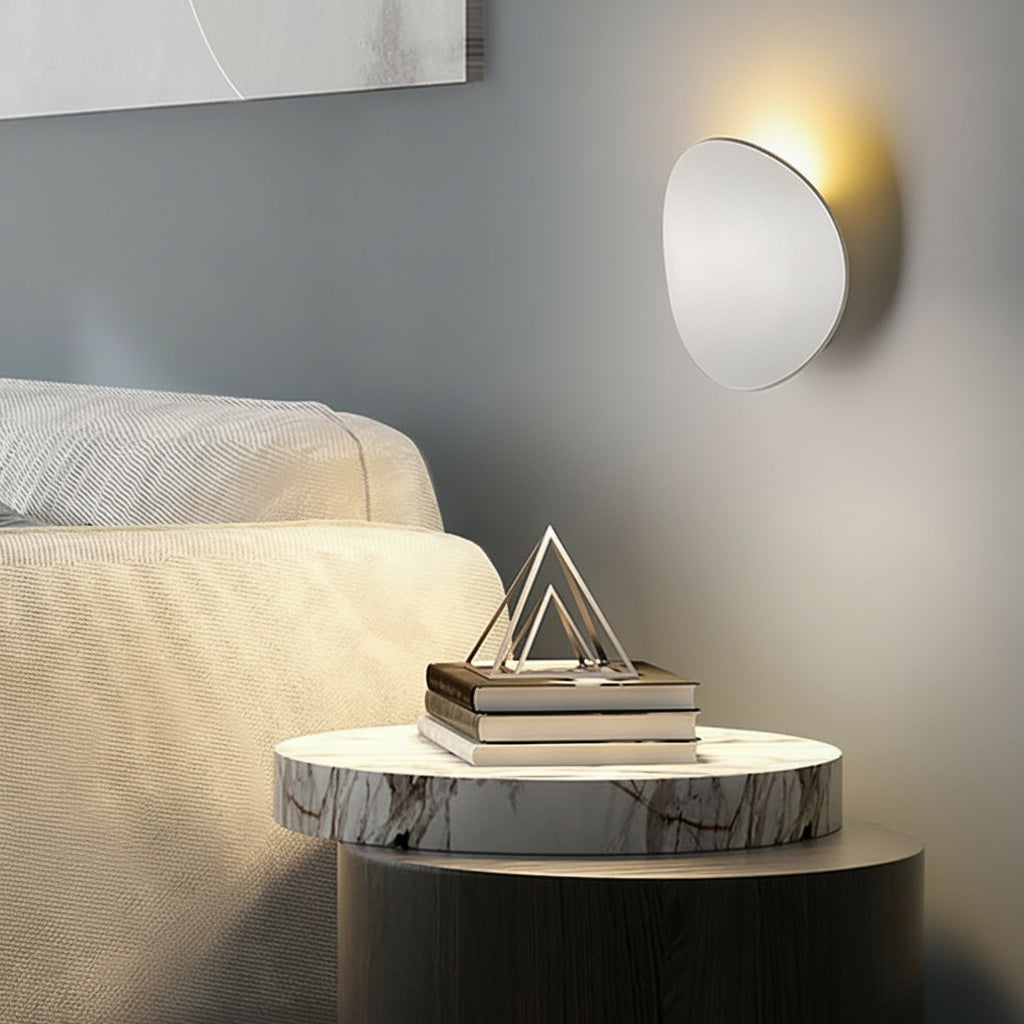 Freyza - Wasserdichte Aluminium 7W LED-Wandleuchte für Innen und Außen, Downlight, warmweiß