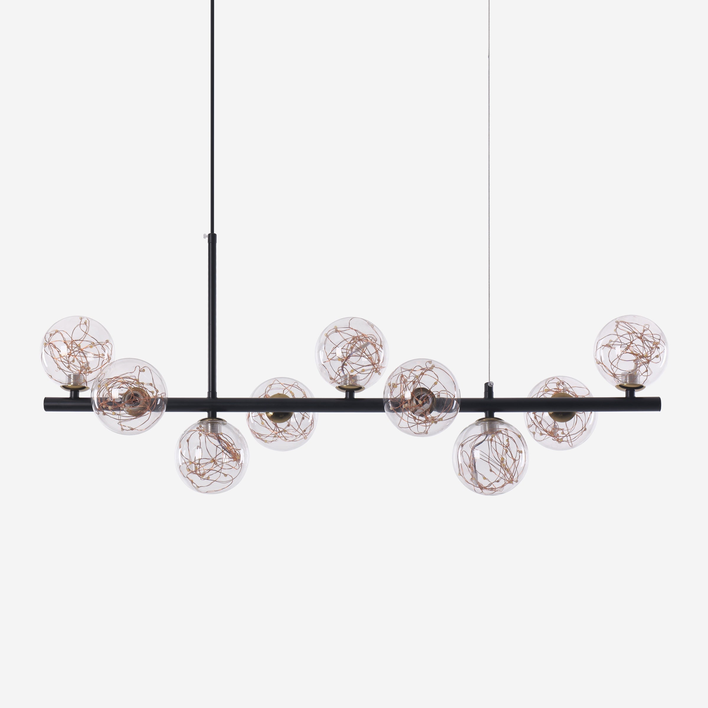 Freyza - Lightsin Cumulus - Modern Metal Chandelier with LED Starry Sky Effect