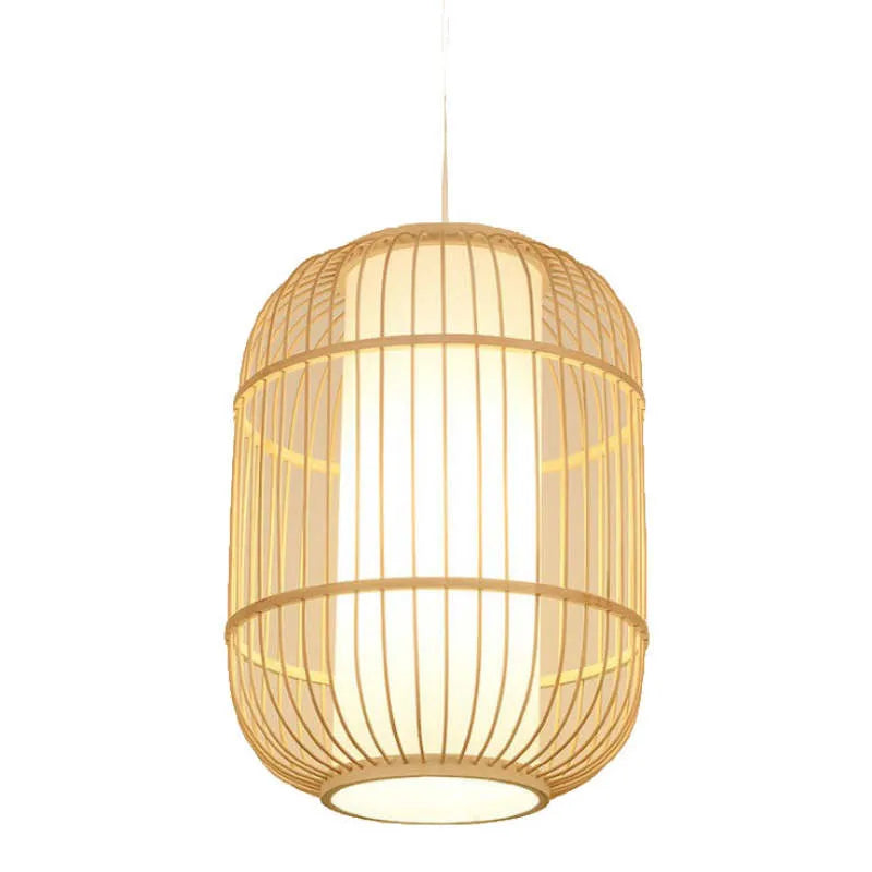 Freyza | Kuro Hand-Woven Knitted Rattan Pendant Light – Vintage Kitchen Dining Room