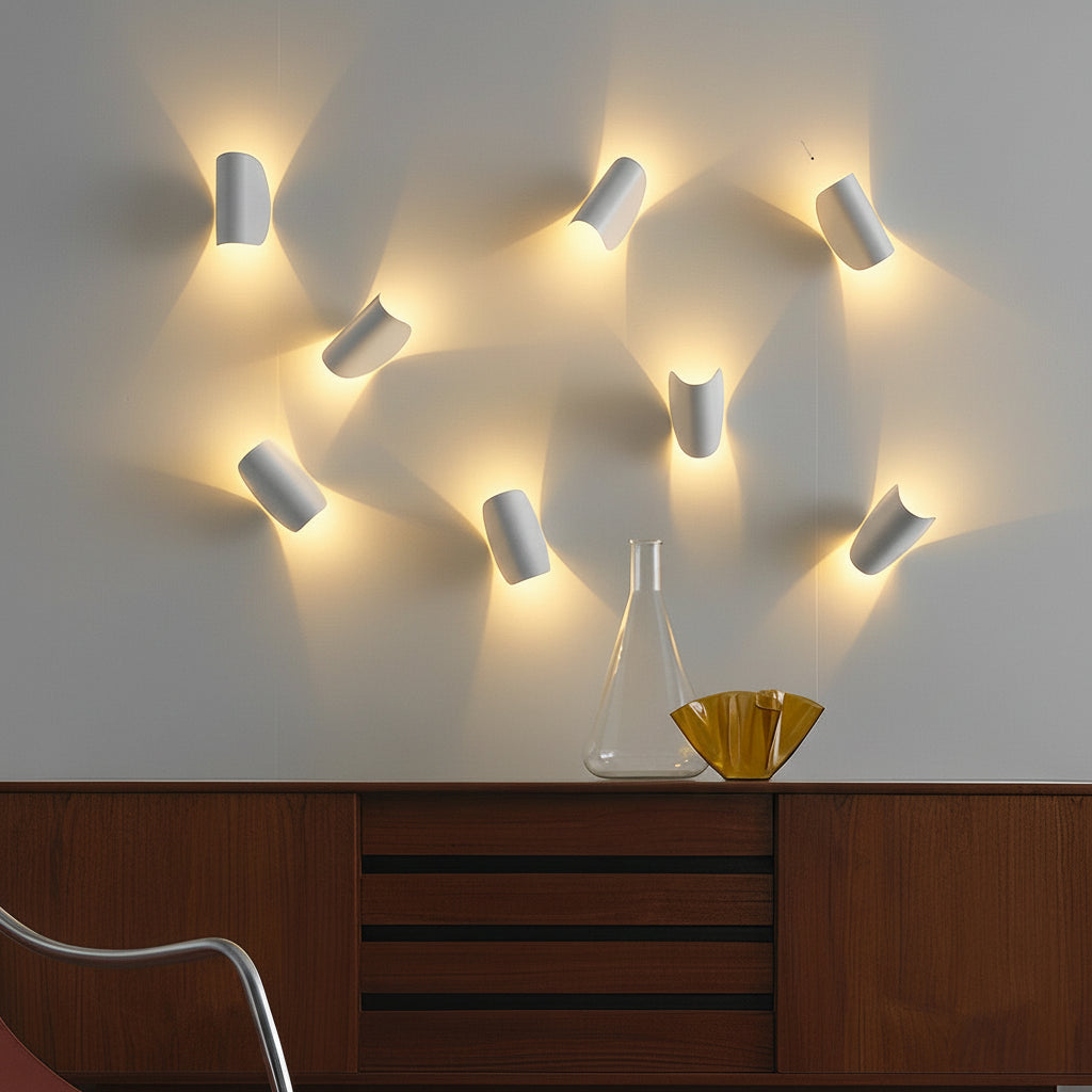 Freyza - LED Wall Sconce – Nordic Adjustable 180° Swivel Metal Iron (E27 E26 & 16x19cm)