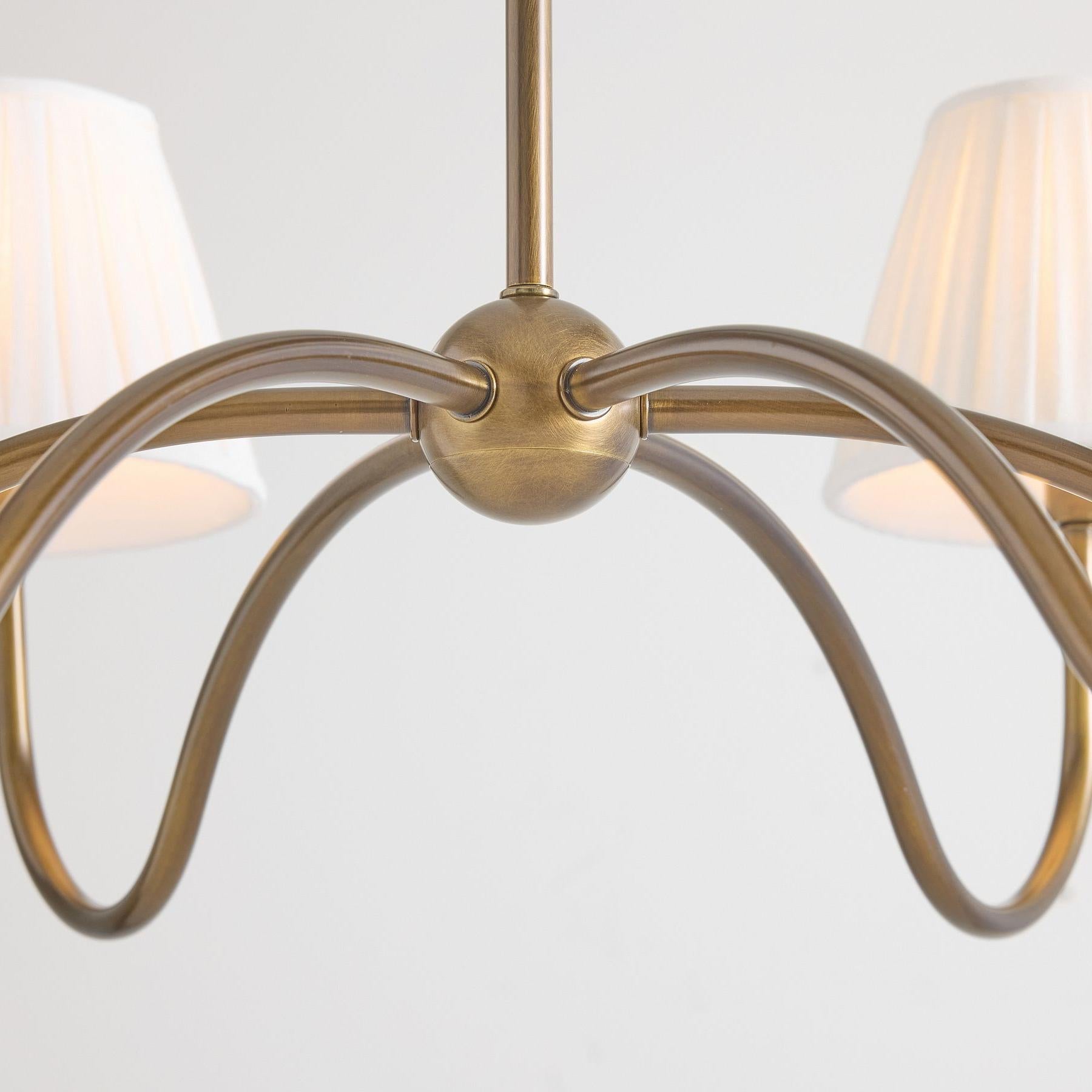 Freyza | Grace Multi-Head Fabric Chandelier