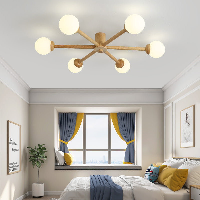 Freyza | Plafonnier semi-encastré à 8 lumières – Chambre, couloir, cuisine