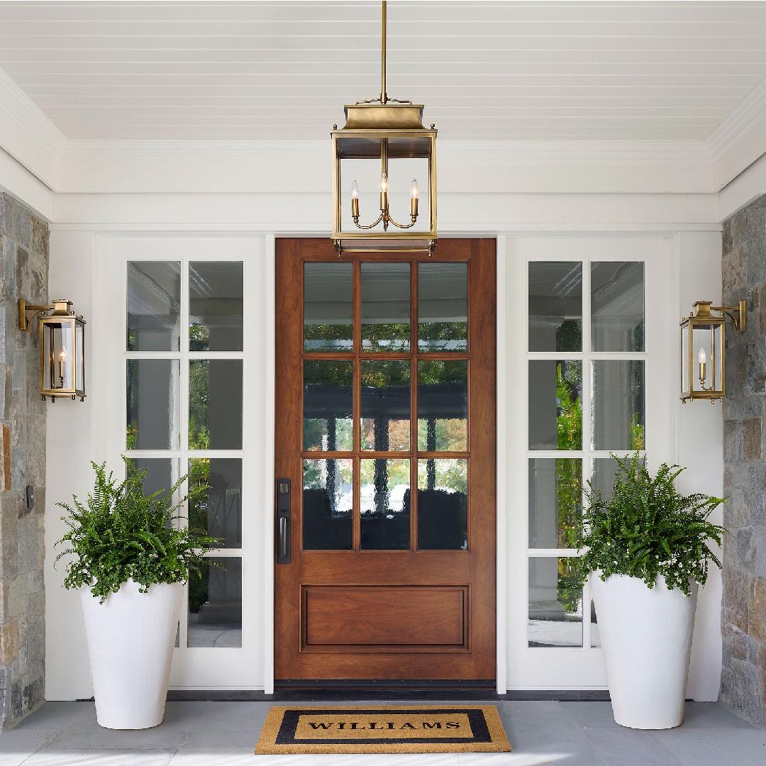 Freyza | Brass Glass Wall Light – Bedroom Hallway