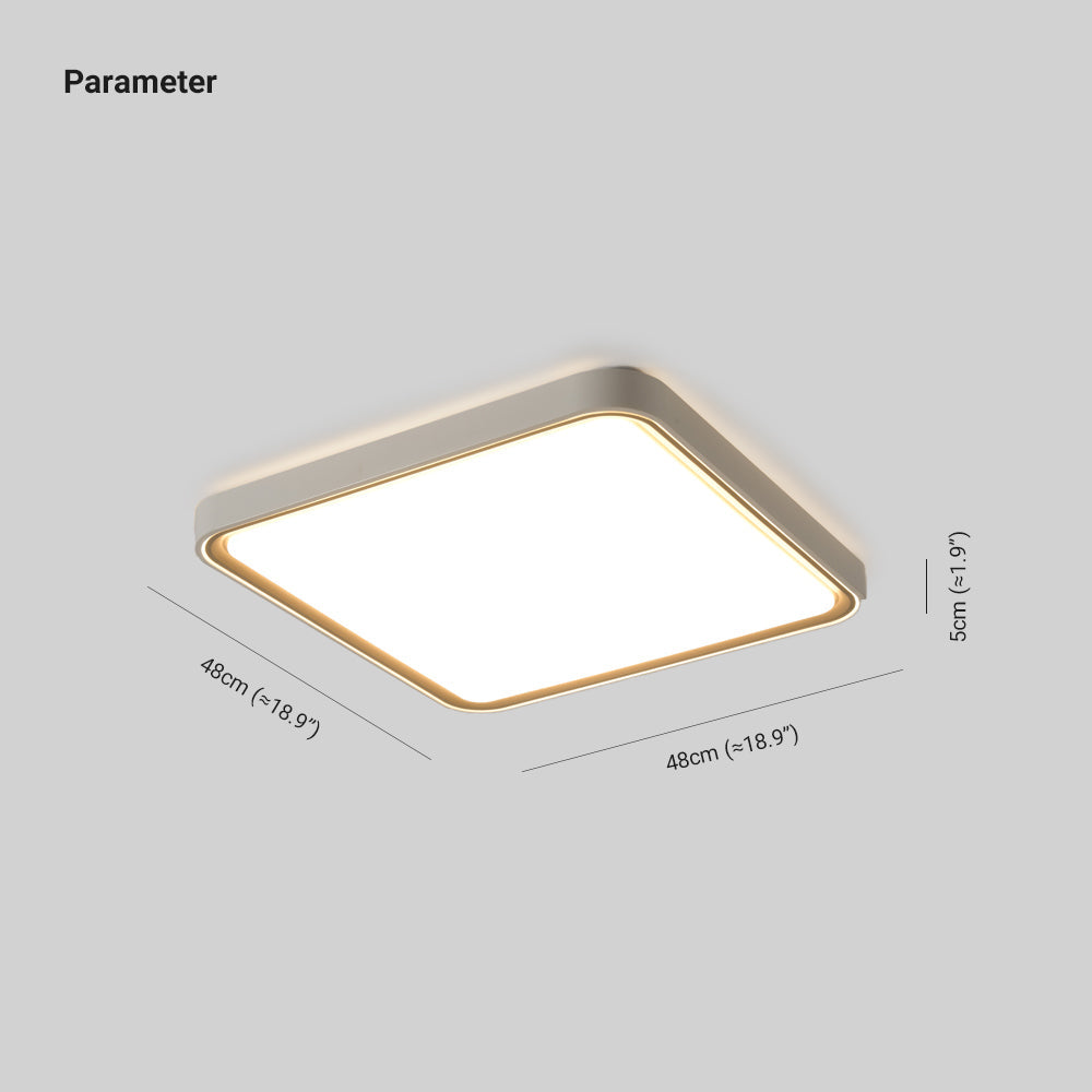 Freyza | Plafonnier doré discret – Chambre, couloir, cuisine minimalistes