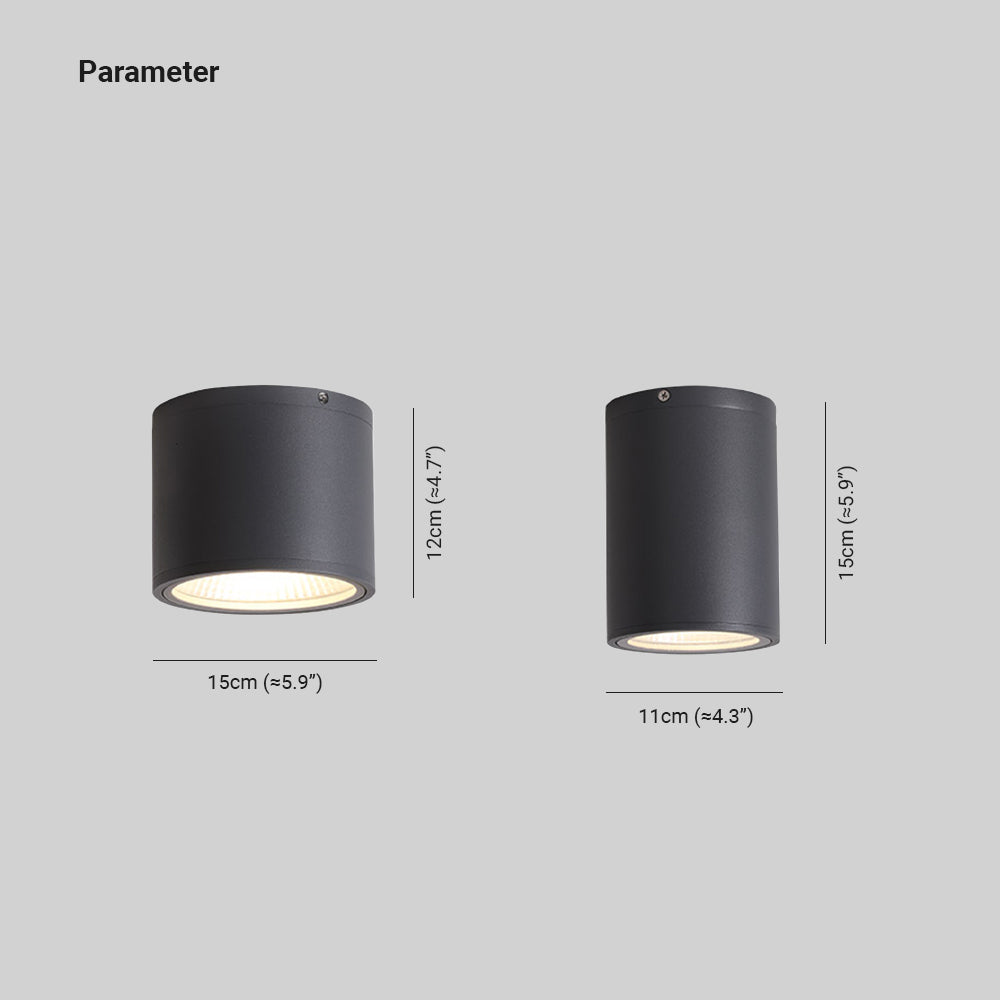 Freyza | Lampe d’extérieur noire – Éclairage moderne pour jardin, terrasse et extérieur