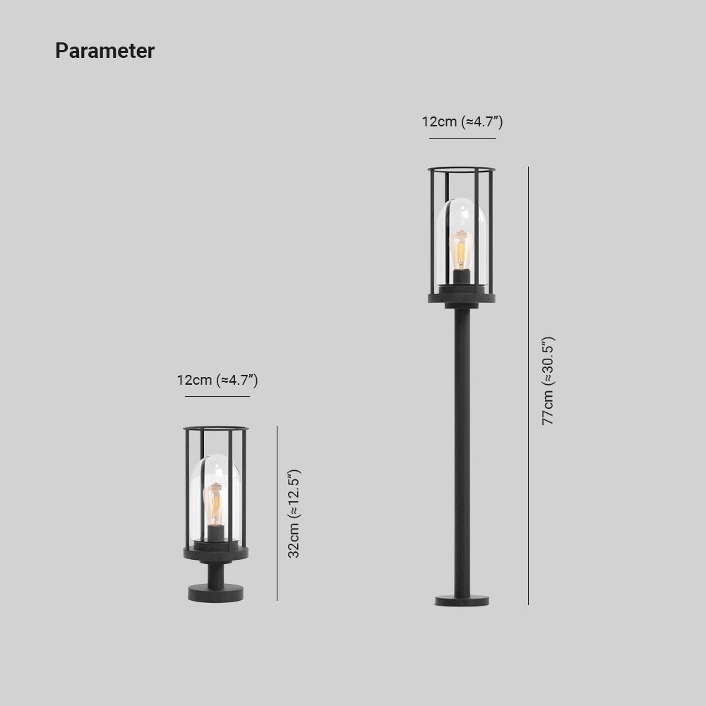 Freyza | Lampe d’extérieur noire – Jardin, extérieur, terrasse