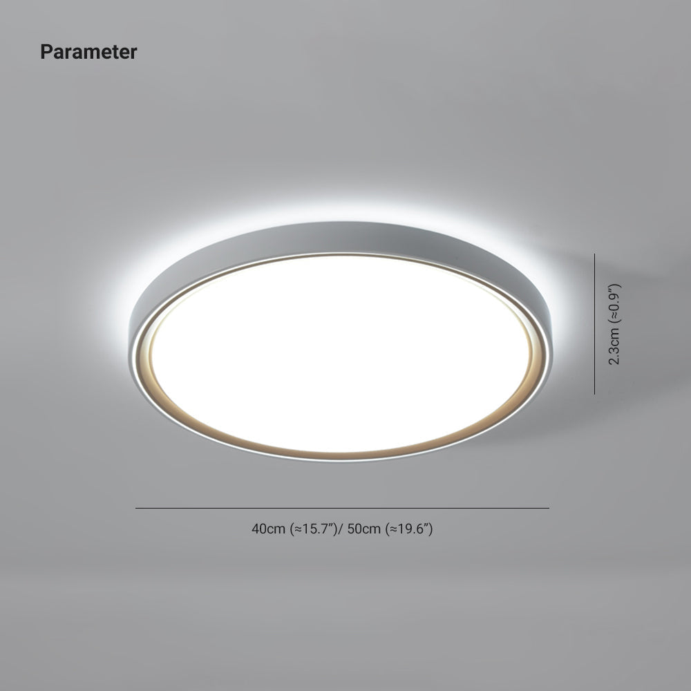 Freyza | Plafonnier doré discret – Chambre, couloir, cuisine minimalistes