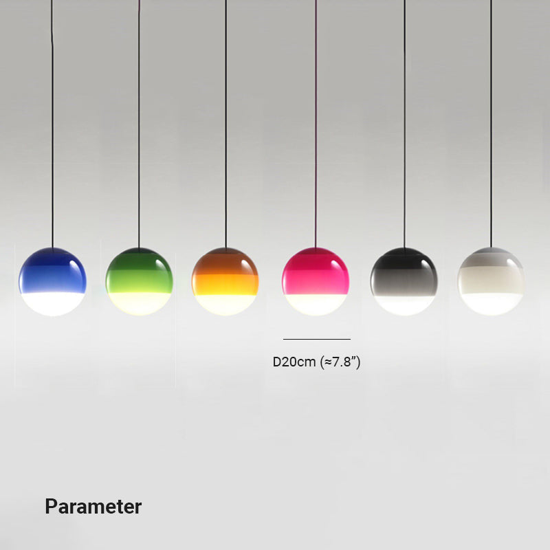 Freyza | Edith Colorful Glass Glass Pendant Light – Kitchen Dining Room