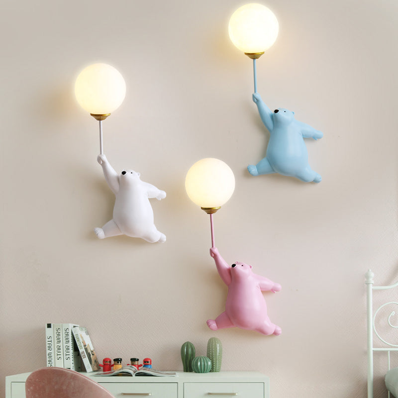 Freyza | Bear Balloon Wall Indoor Wall Light – Bedroom Living Room