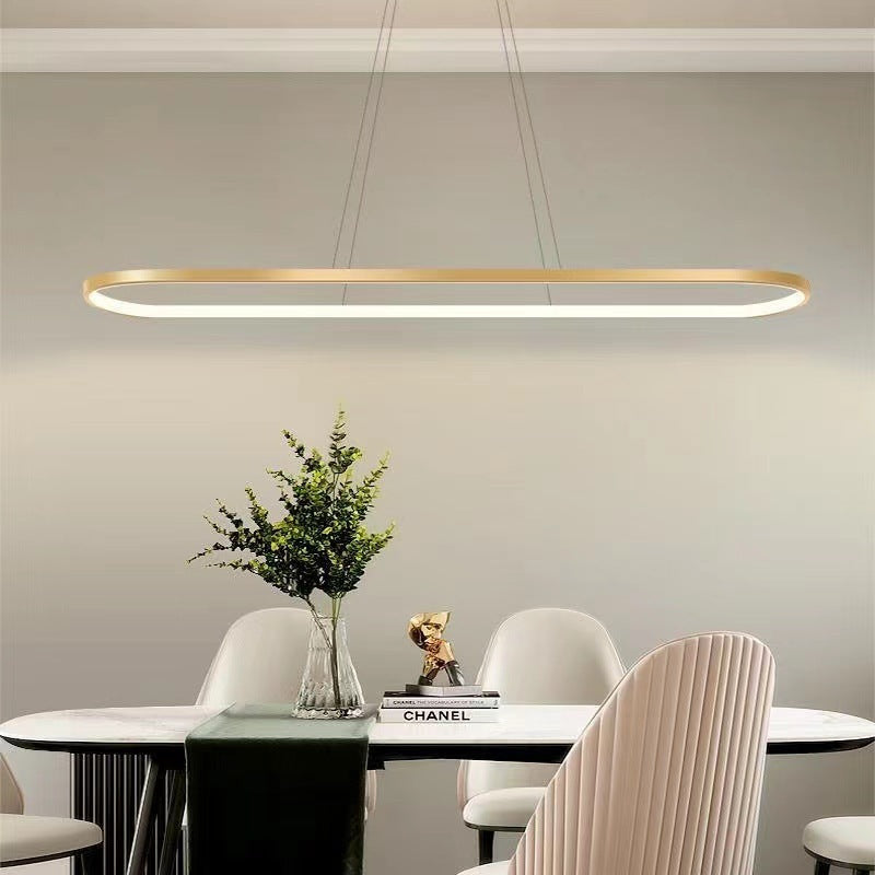 Freyza | Suspension ovale minimaliste Junel – Cuisine et salle à manger minimalistes