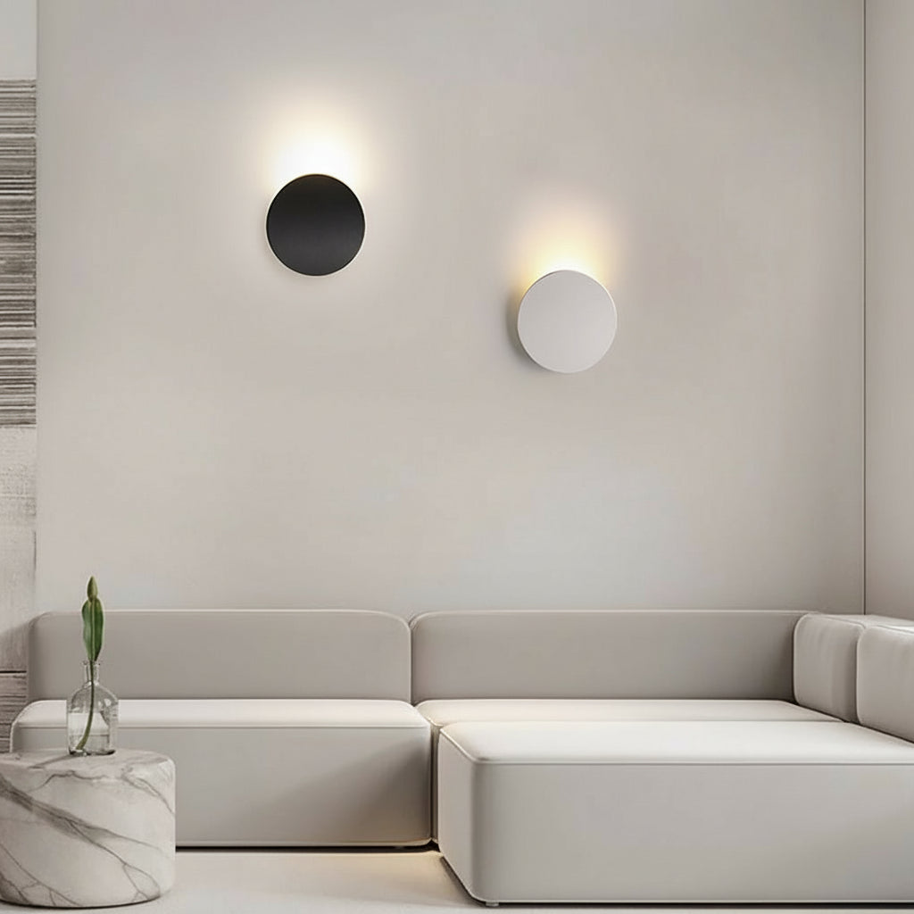 Freyza - Wasserdichte Aluminium 7W LED-Wandleuchte für Innen und Außen, Downlight, warmweiß