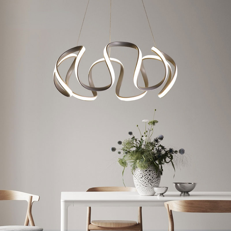 Freyza | Clyra moderne unregelmäßige Pendelleuchte – moderne Küche und Esszimmer
