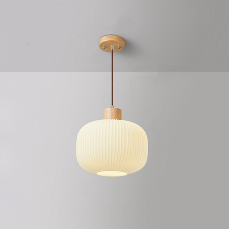 Freyza | Suspension en verre blanc – Cuisine moderne et salle à manger