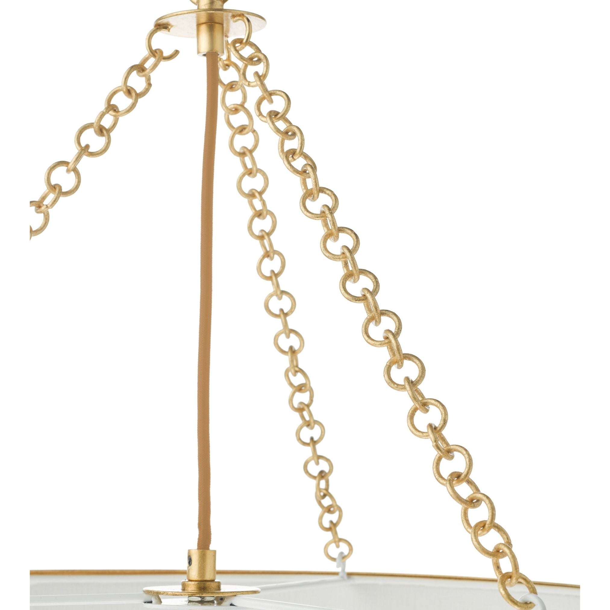 Freyza – 5-Light Gold Pendant Ceiling Light | Adjustable Indoor Hanging Fixture with Clear & Natural Shade Options