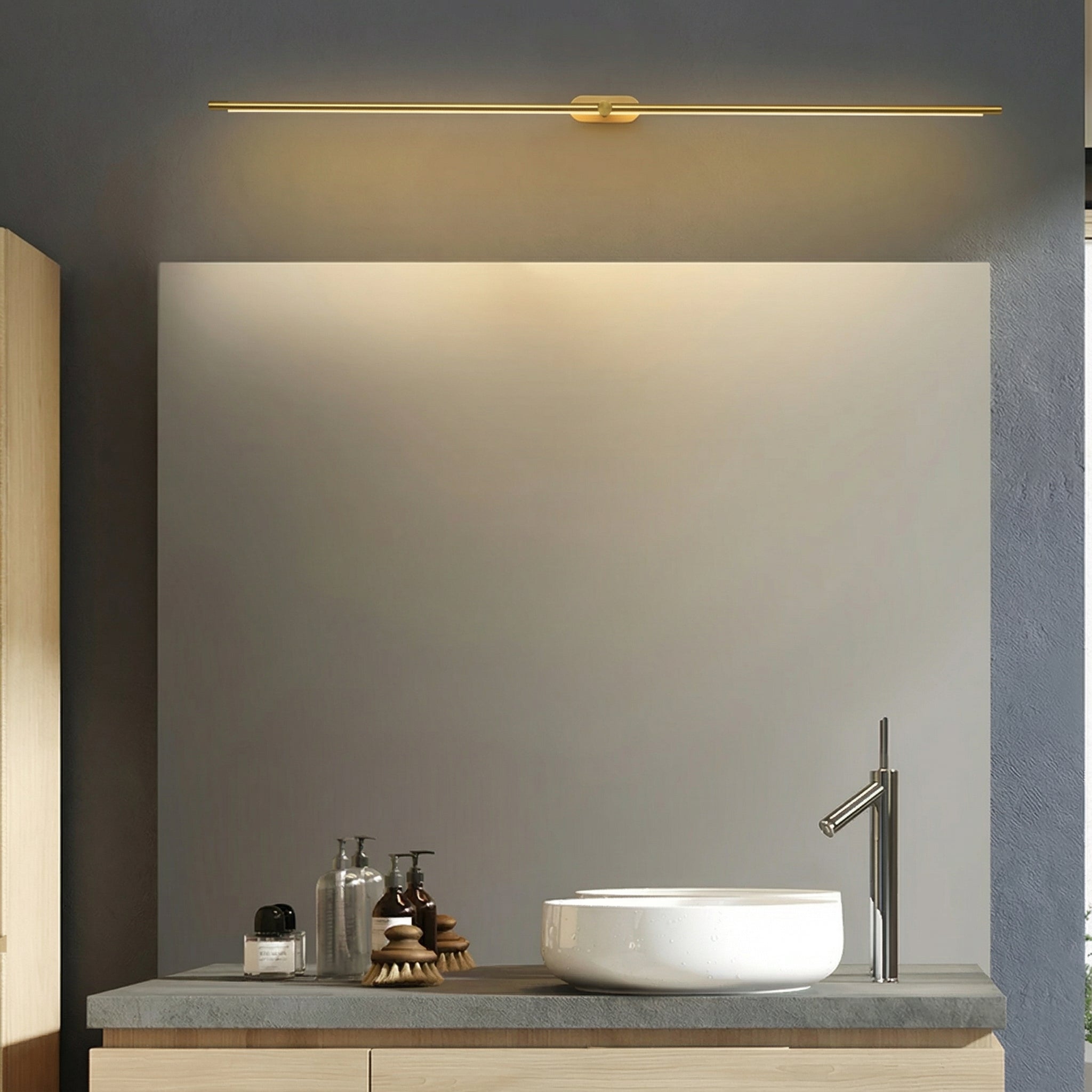 Freyza - LED Wall Sconce Linear Minimalist Vanity Bar Light Bathroom 68cm-128cm