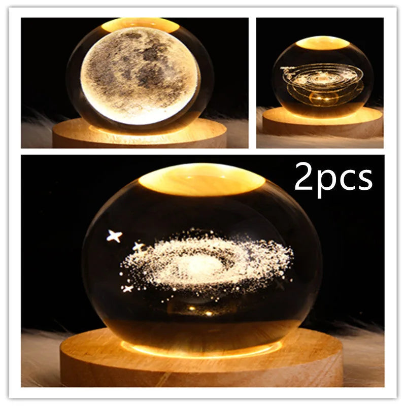 CelestialSphere | Enchanting LED Galaxy Night Light for Relaxation 9