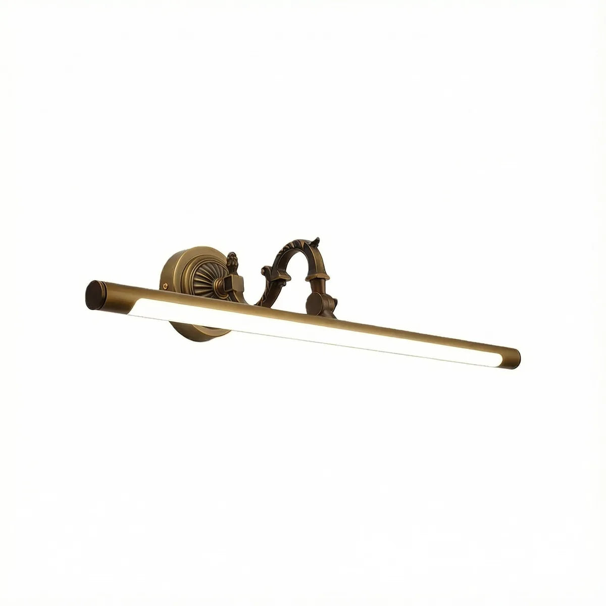 Freyza - Bathroom Mirror Light LED European Style Antique Brass 45-75cm