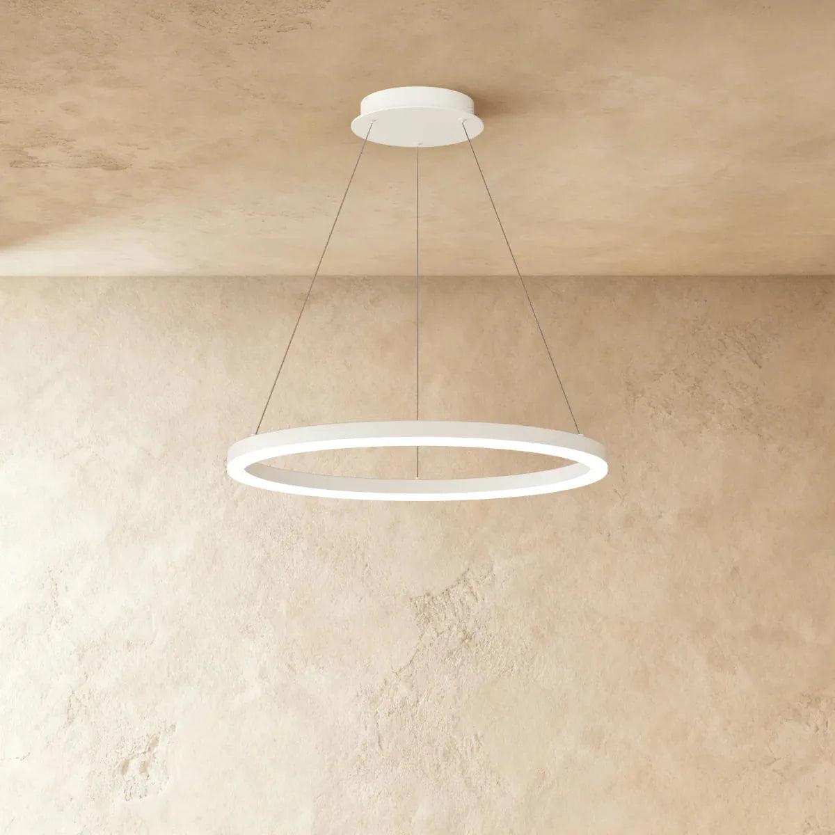 Freyza - AryaCraft | Modern Black Iron LED Chandelier with Versatile Design